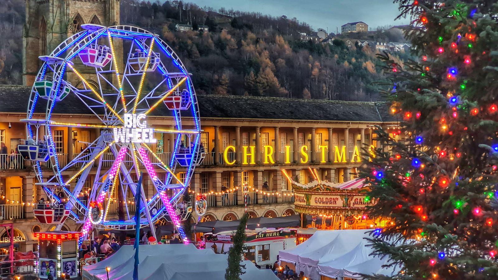 Piece Hall Christmas | David Kershaw